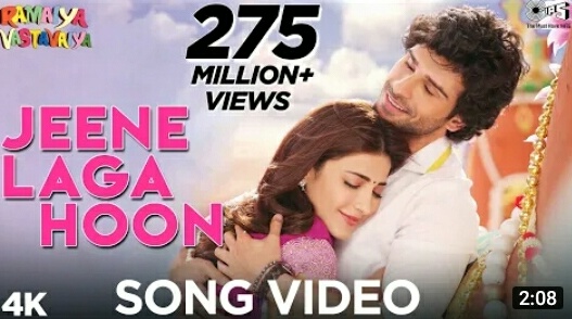 Jeene Laga Hoon Lyrics – Atif Aslam