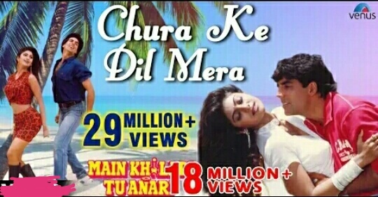 Chura Ke Dil Mera Lyrics – Main Khiladi Tu Anari|Alka Yagnik, Kumar Sanu