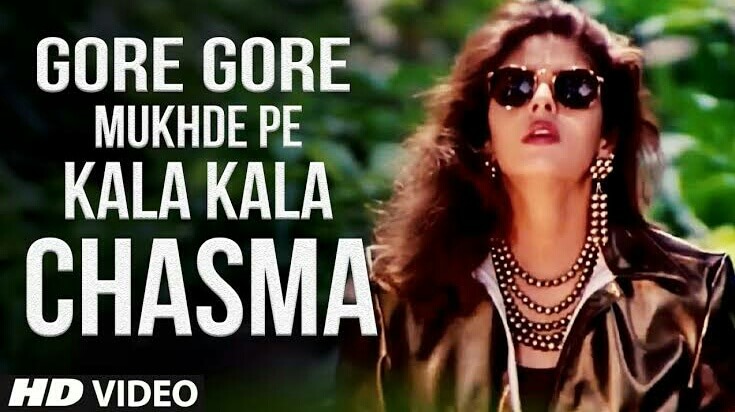 Gore Gore Mukhde Pe Kala Kala Chasma lyrics – Suhaag|Alka Yagnik,Udit Narayan