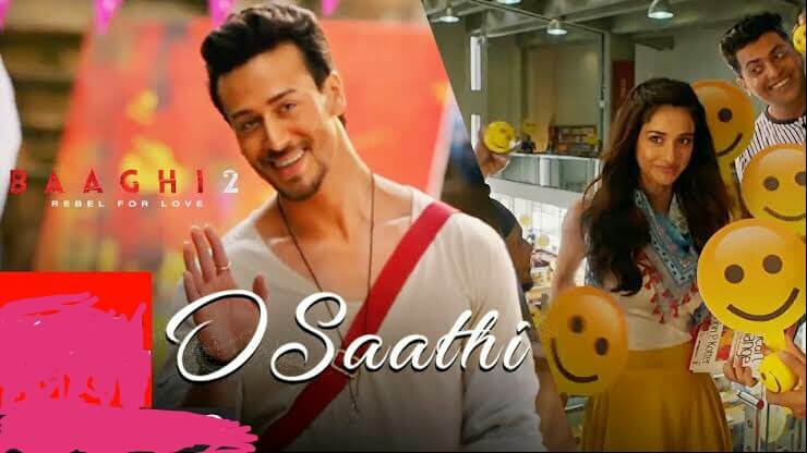 O Saathi Lyrics – Baaghi 2|Atif Aslam|Tiger Shroff, Disha Patni