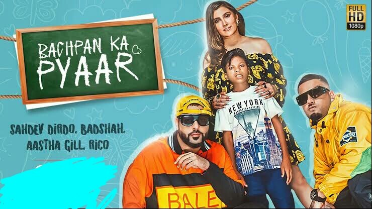 Bachpan Ka Pyaar Lyrics – Badshah, Sahdev Dirdo, Aastha Gill, Rico