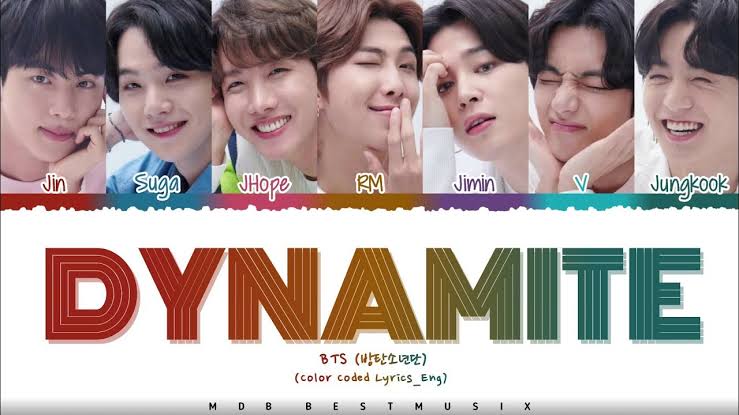 Dynamite Lyrics – BTS