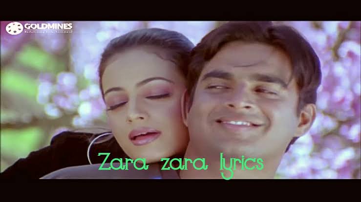 Zara Zara Lyrics – Rehnaa Hai Terre Dil Mein|Bombay Jayashri