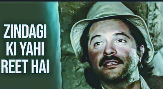 Zindagi Ki Yahi Reet Hai Lyrics – Kishore Kumar|Mr.India