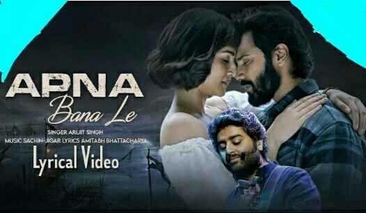 Apna Bana Le Lyrics – Bhediya|Arijit Singh